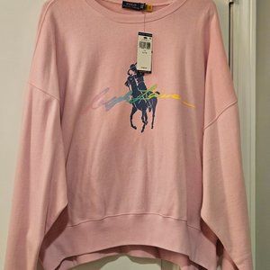 Womens Ralph Lauren Polo Sweatshirt XL